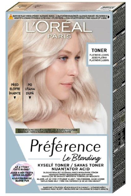 loreal platinova ledova