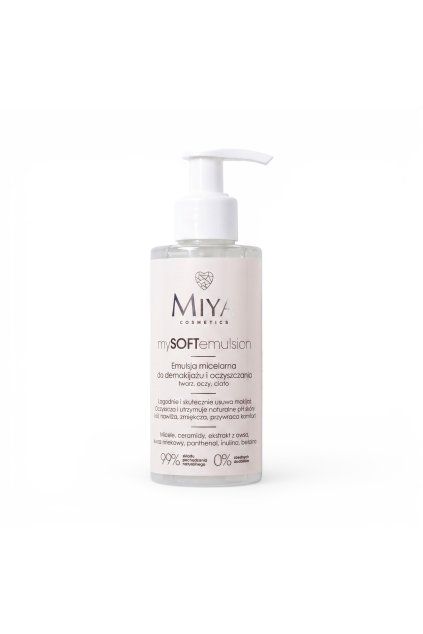 Miya MySoftEmulsion Micellar Emulsion, 140ml