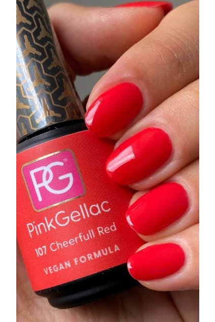 PG Pink Gellac 107 Cheerfull Red