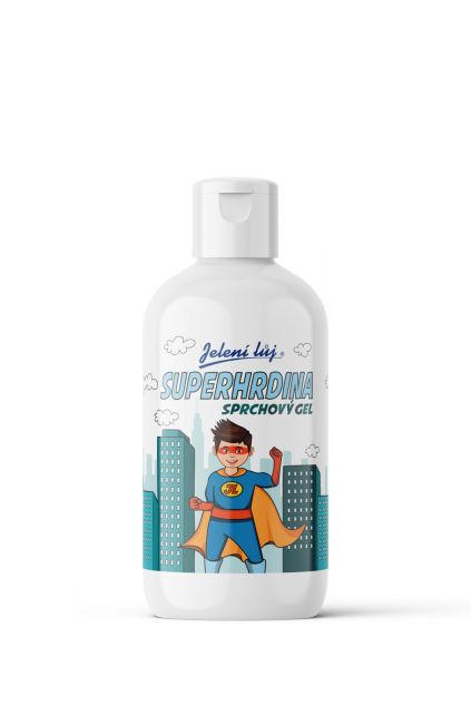 sprchovy gel superhrdina