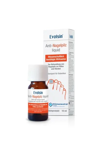 Evolsin, Liquid proti nehtovým plísním, 10 ml