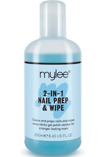 Mylee 2in1 Nail prep&wipe, 250 ml, čistič zbytků laku na nehty