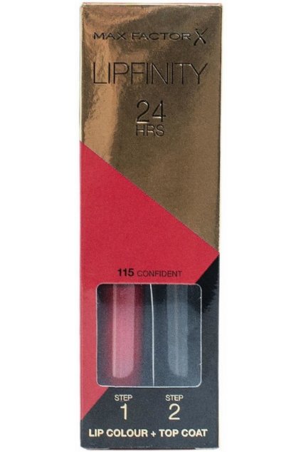 Max Factor Lipfinity Lip Colour, odstín 115 Confident