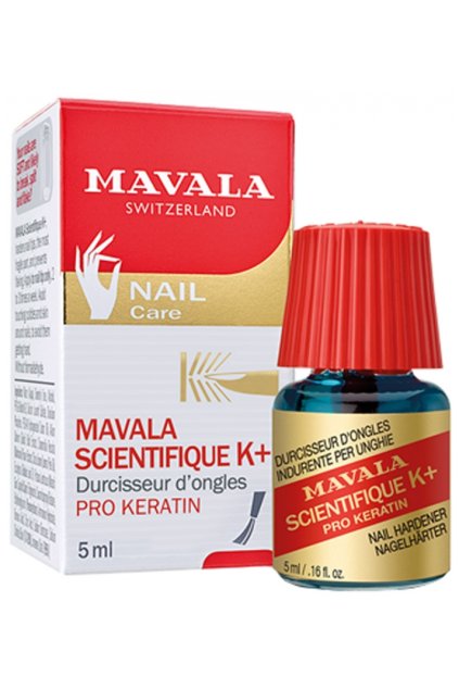 Mavala, scientifique k+, posilovač nehtů, 5 ml