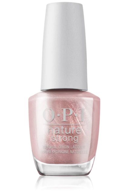 OPI nature strong, odstín Intentions are Rose Gold, 15 ml