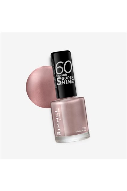 Rimmel, 60 Seconds Super Shine, odstín 210 Ethereal, 8 ml