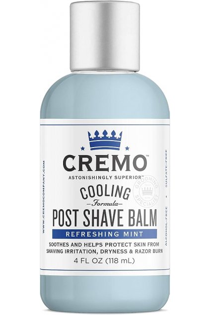 Cremo, Cooling Formula Post Shave Balm, balzám po holení, 118 ml
