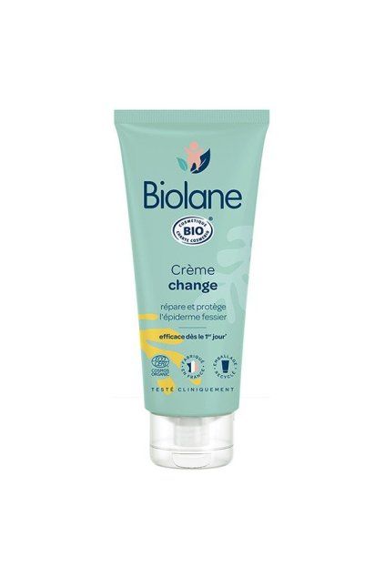 Biolane, Crème de change BIO, krém proti opruzeninám, 100 ml