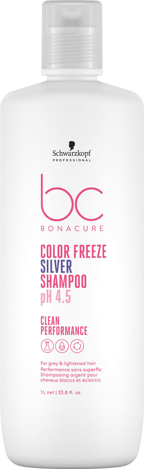 Schwarzkopf BC Bonacure Color Freeze Silver, šampon pro studené barevné tóny, 1L