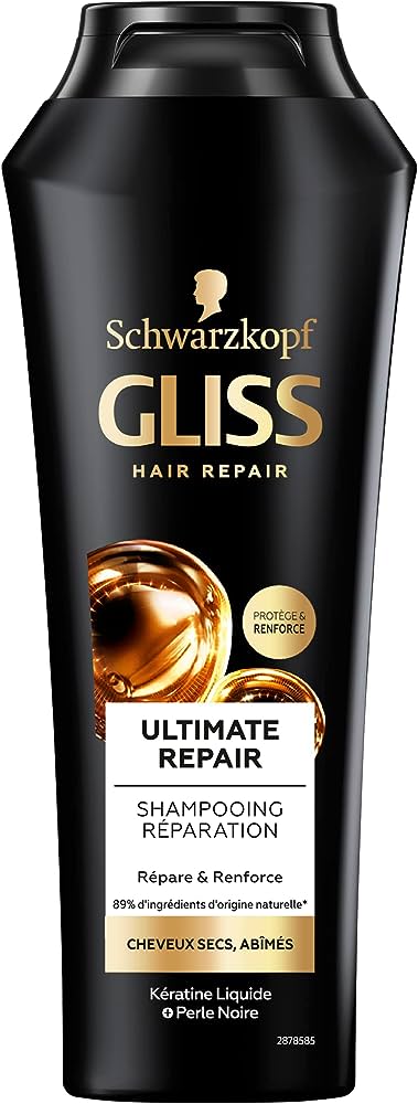 Gliss Kur, Ultimate repair, šampon na vlasy, 250 ml