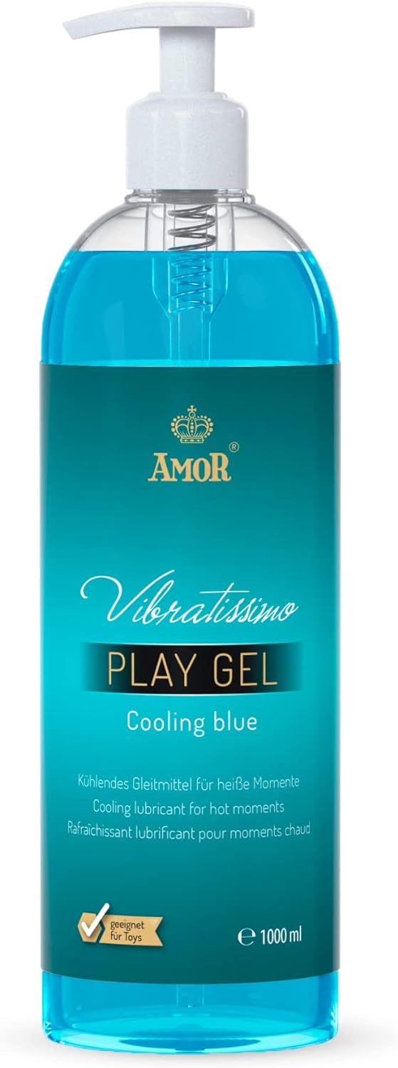 Vibratissimo Play Gel Cooling Blue 1000 ml