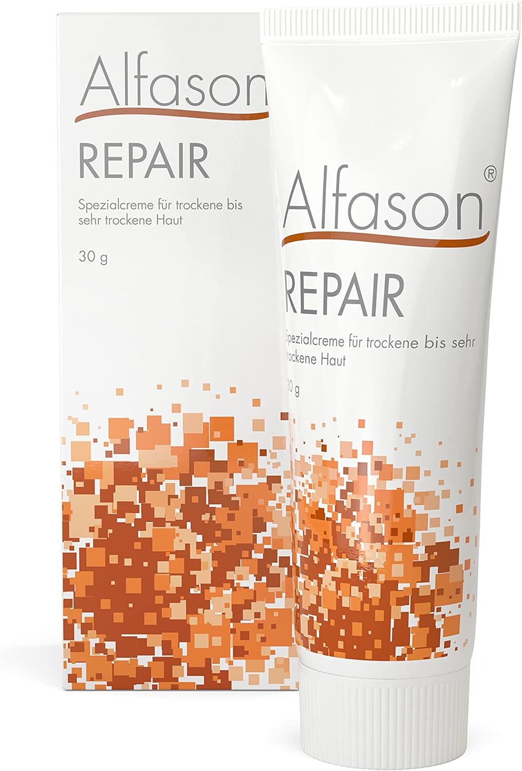 Alfason REPAIR - Speciální krém pro velmi suchou a namáhanou pokožku, působí trojnásobně na ochranu a obnovu narušené kožní bariéry, 30 g