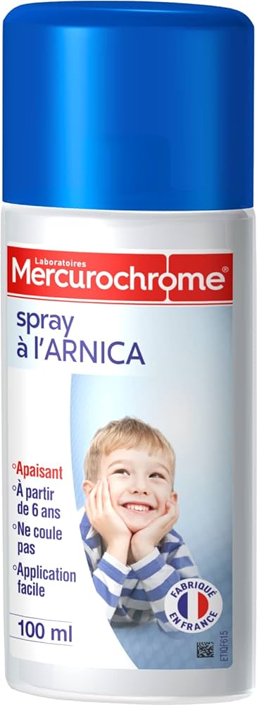Mercurochrome, Arnica ve spreji, 100 ml