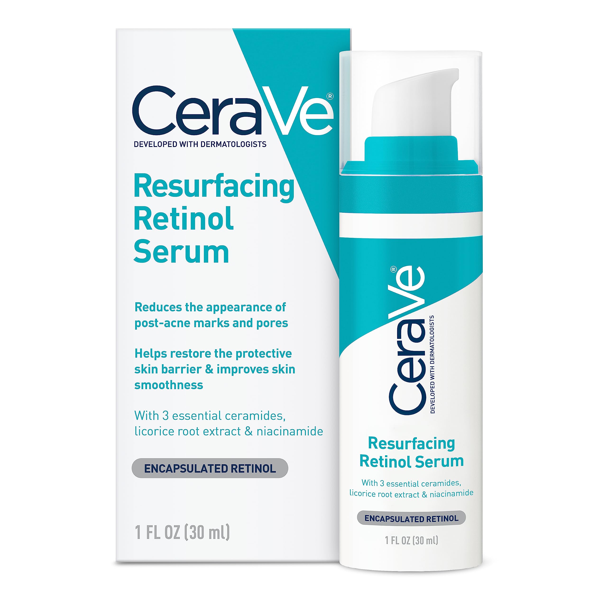 CeraVe, sérum s retinolem, 30 ml