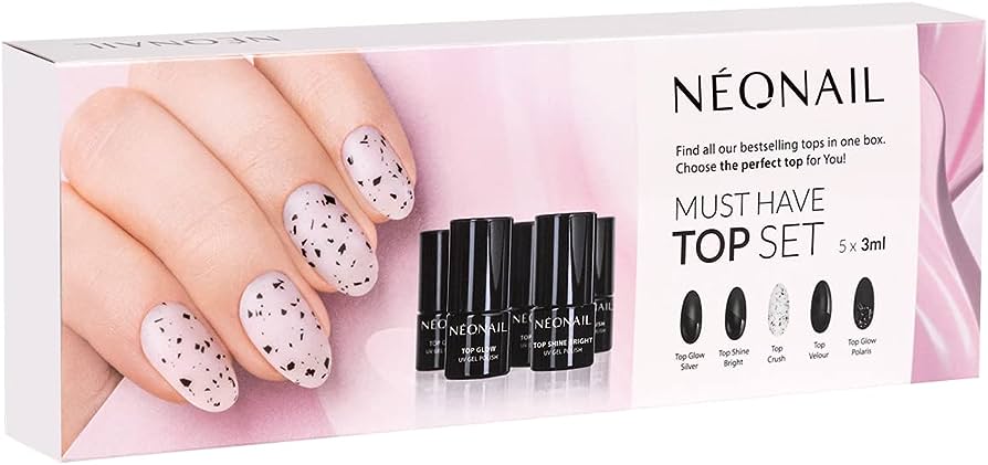 Neonail, Must have Top set, 5x3 ml