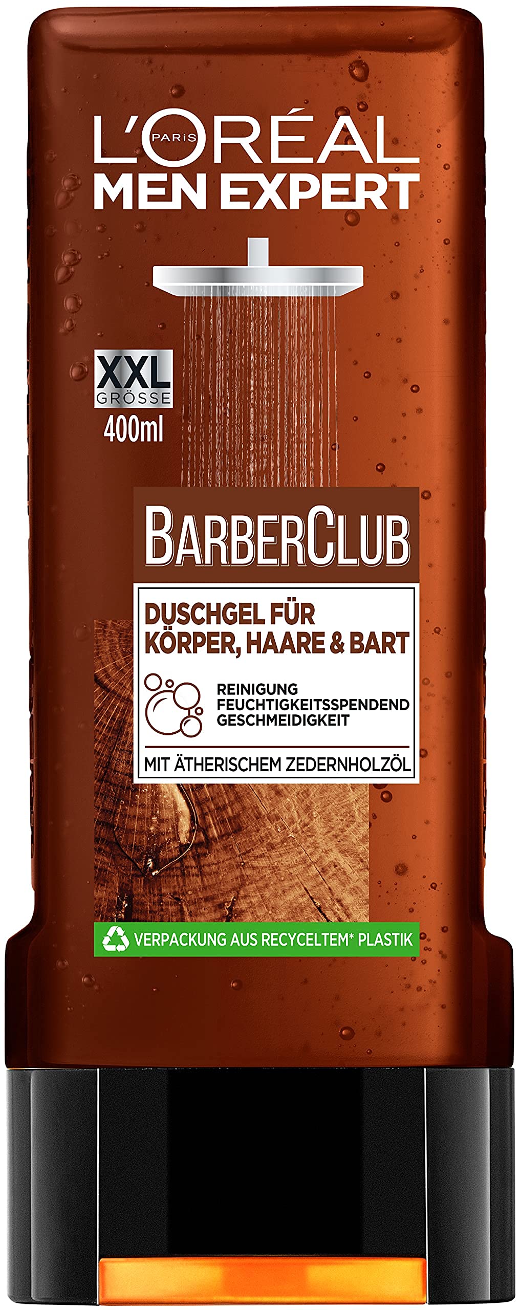 L'Oréal BarberClub sprchový gel pro muže 400ml