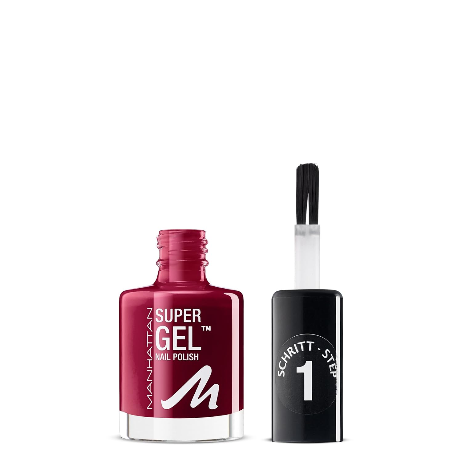Manhattan Manhattan, super gel, lak na nehty, odstín Seductive Red, 12 ml