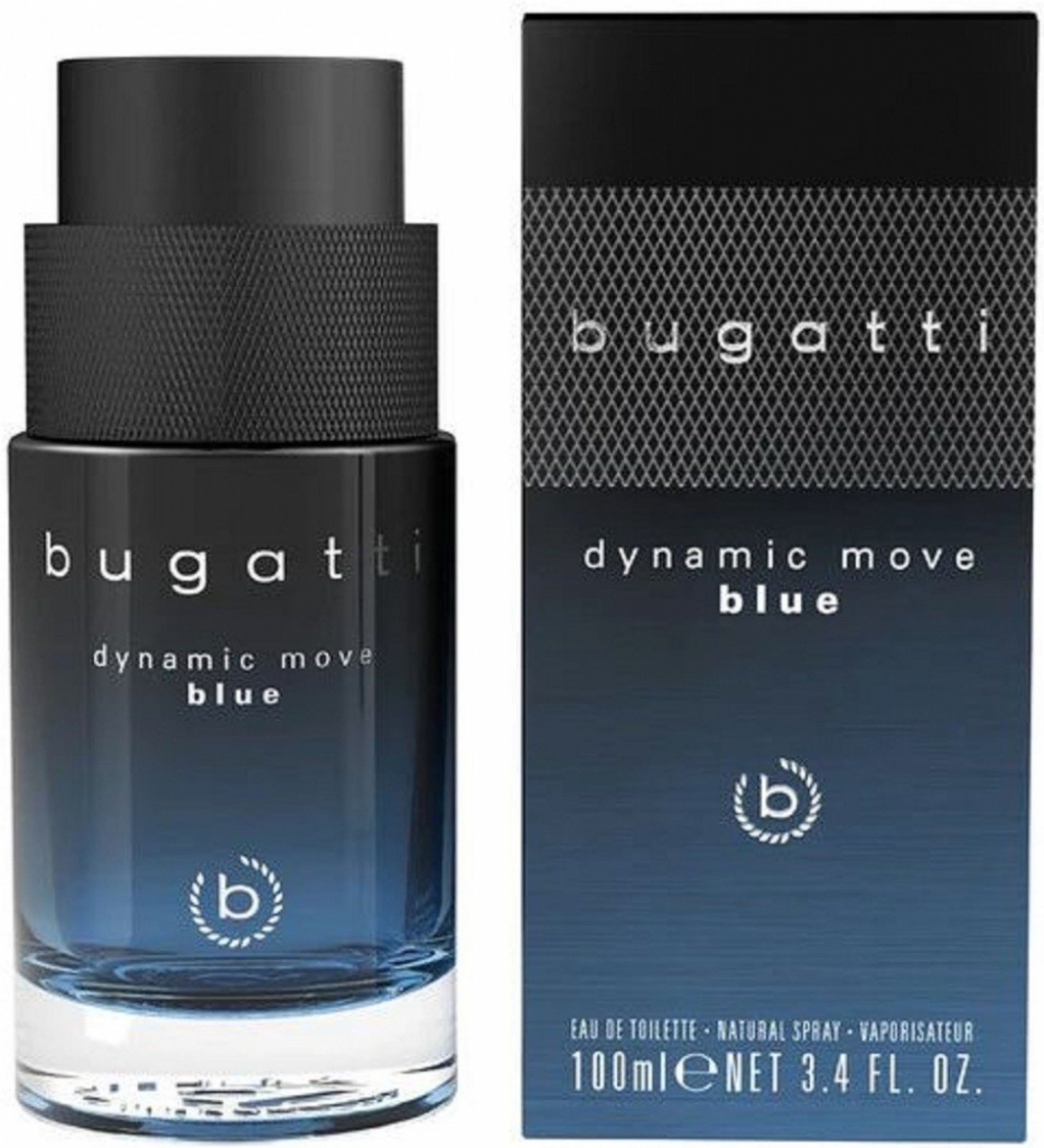 Bugatti Dynamic Move Blue pánská toaletní voda 100 ml koupíte na Nakupzdrave.cz