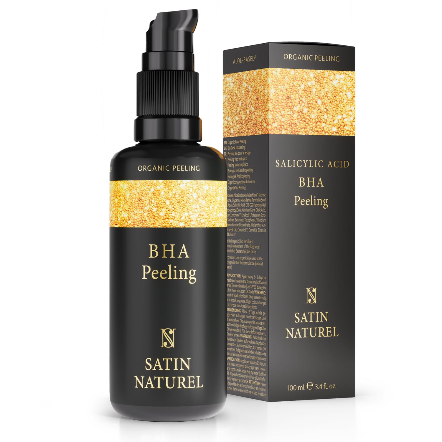 Satin Naturel - BHA Peeling Organic Serum 100ml
