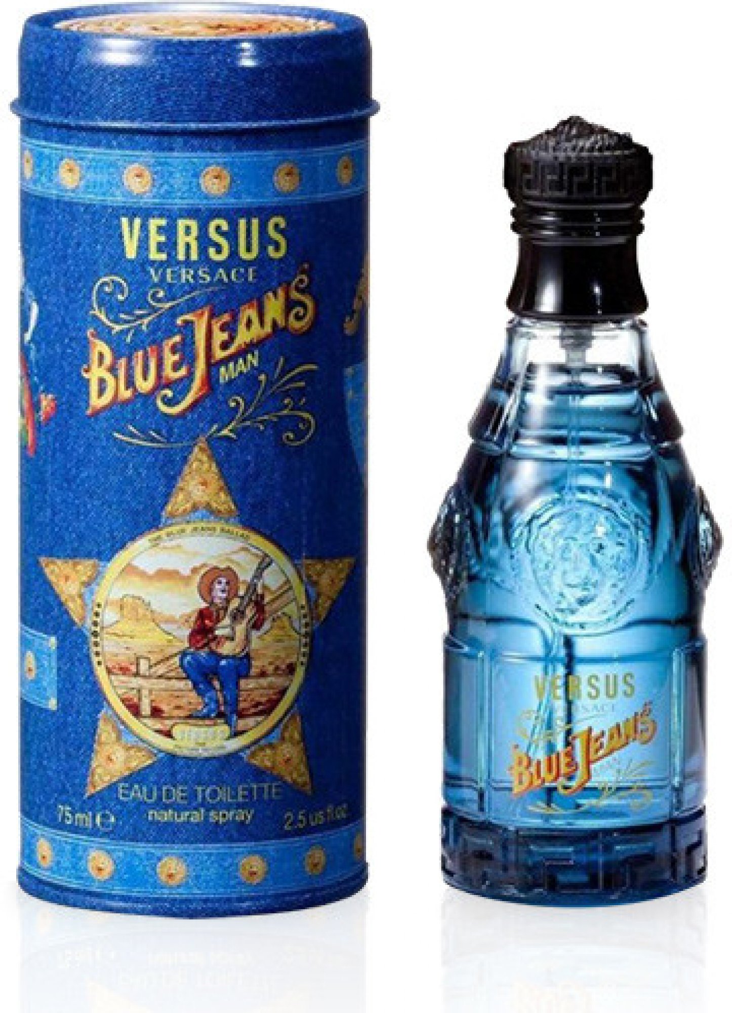 Versace Blue Jeans pánská toaletní voda 75 ml (bez krabičky)