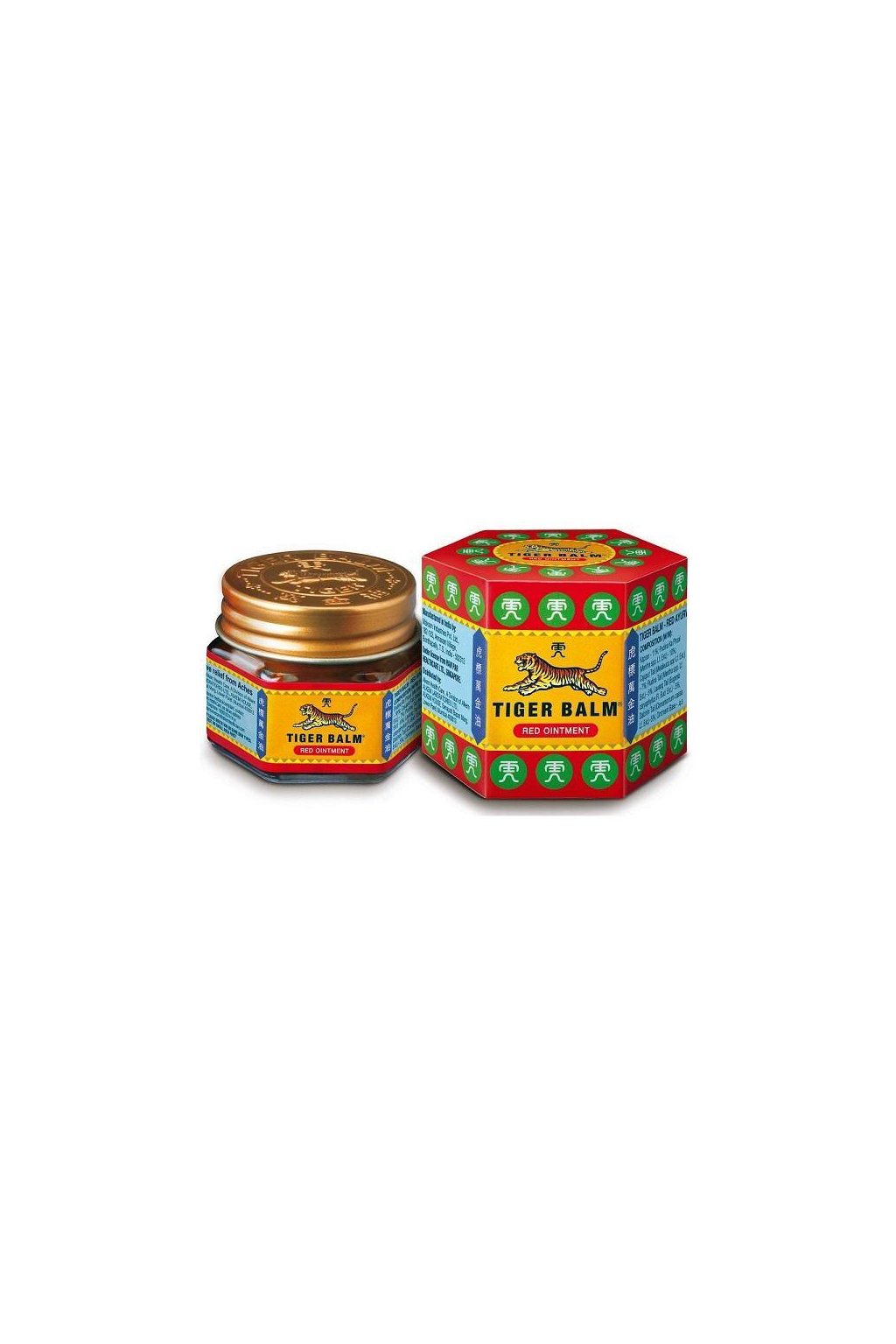 Tiger balm Tiger Balm, Tygří mast Rouge/Red, 19 g