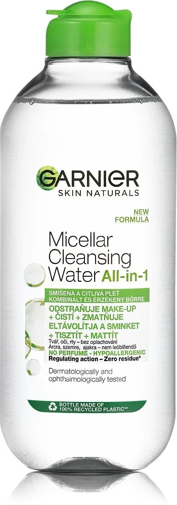 Garnier jemná micelární voda pro smíšenou a citlivou pleť, 400 ml