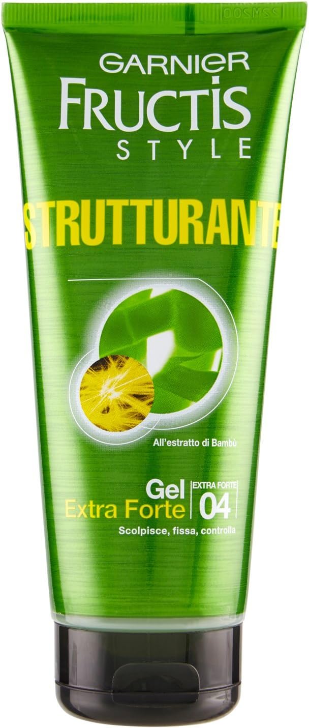 Garnier Fructis Style Strutturante gel na vlasy, extra silný 04, 200 ml