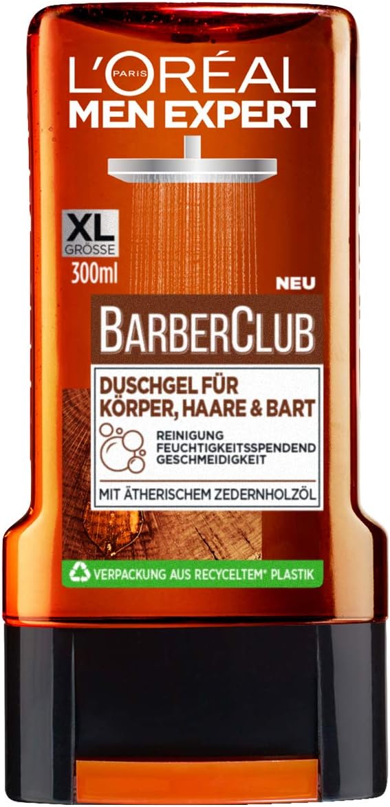 L'Oréal L'Oréal, BarberClub, sprchový gel pro muže, 300 ml