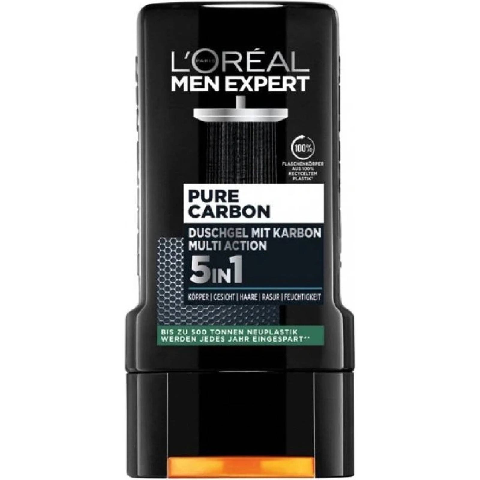 L'Oréal 5v1 Pure Carbon sprchový gel pro muže 400ml