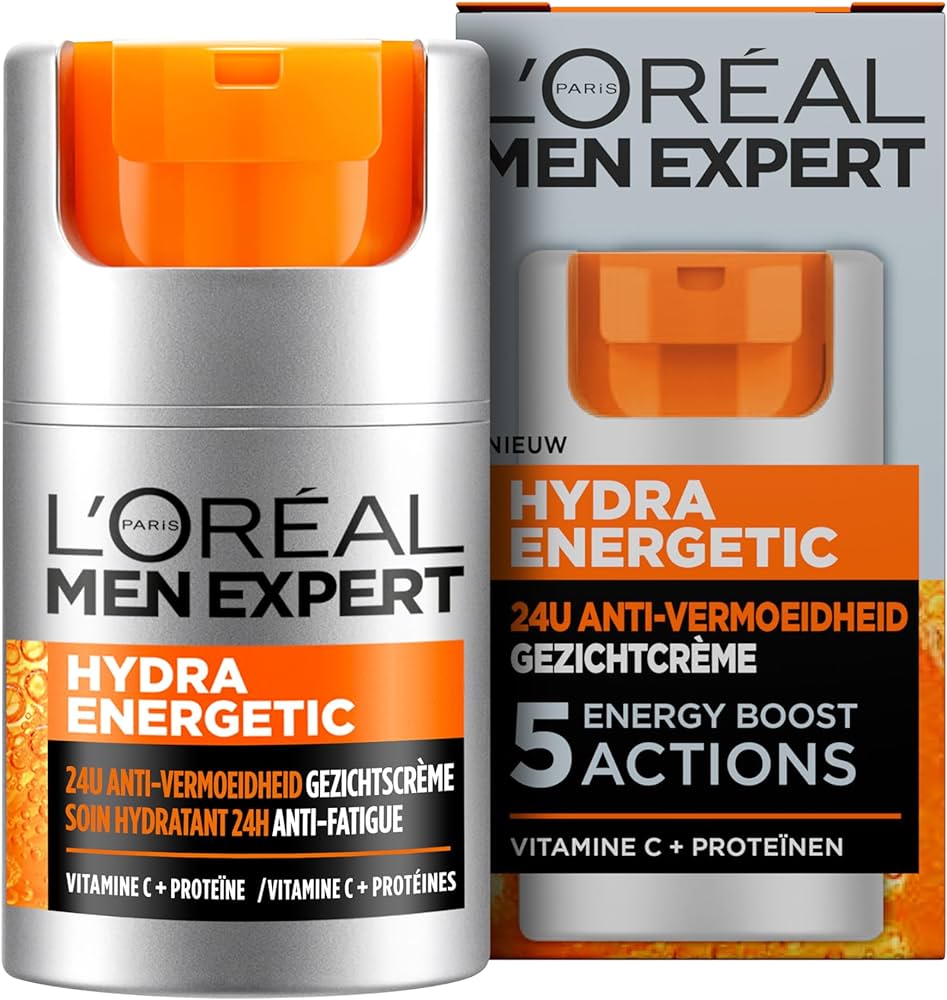 L'Oréal L'Oréal, Men Expert Hydra Energy, proti známkám unavené pleti, 50 ml