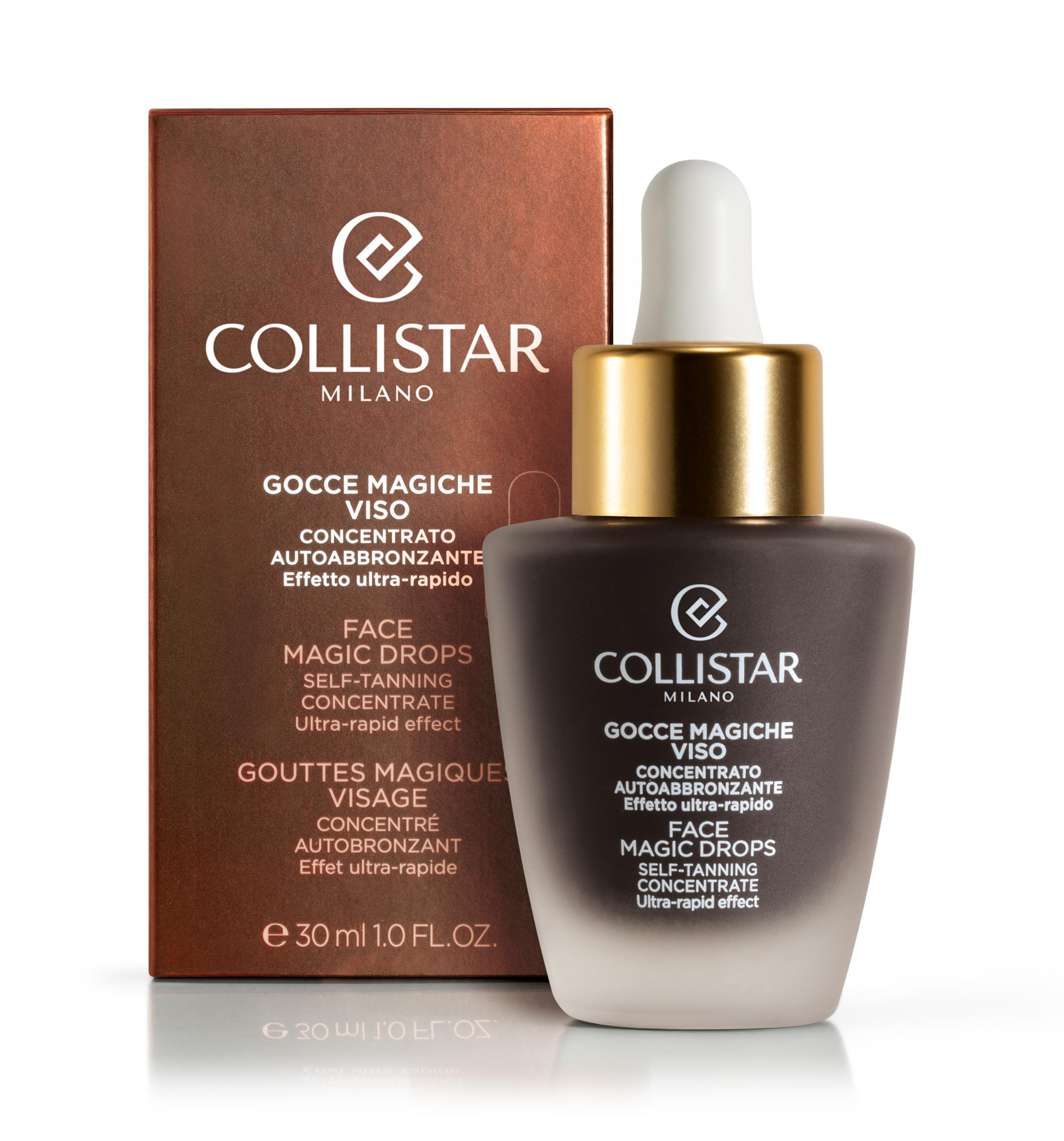 Collistar - kapky na obličej se samoopalovacím účinkem 30ml