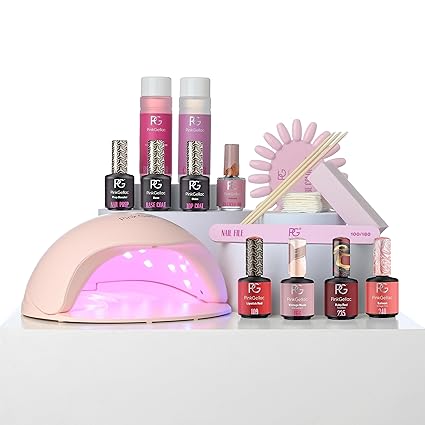 Pink Gellac PG Starter Set Premium Elegant KOMPLETNÍ SADA + 4 BARVY