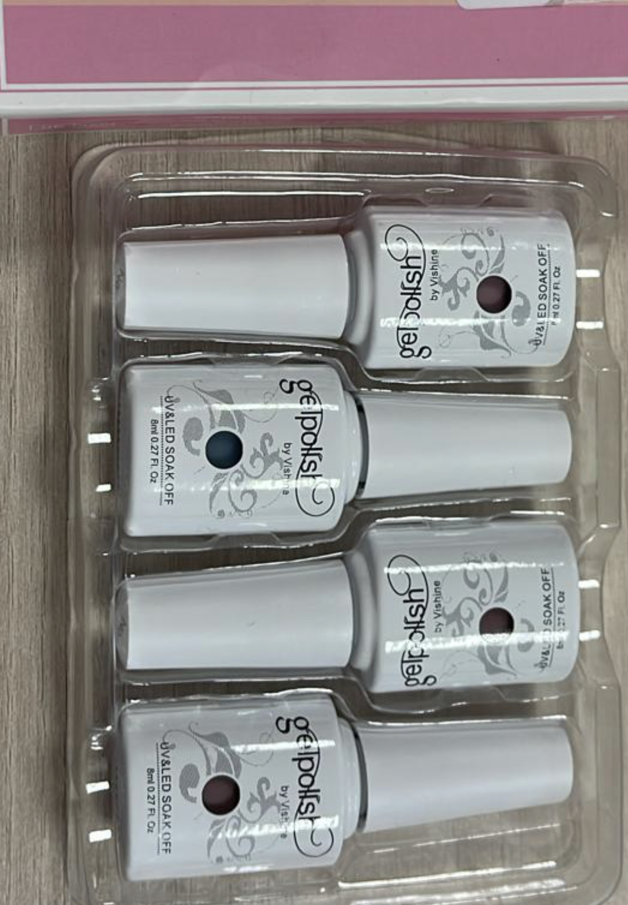 Vishine 8ml 4ks gel lak na nehty TB01, TB09, TB11, 4671