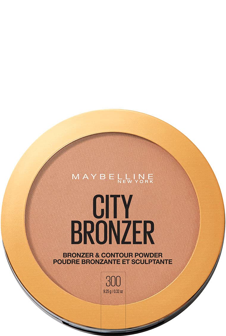 Maybelline New York City Bronzer Powder Makeup, Bronzer a Contour Powder 300, 8 g