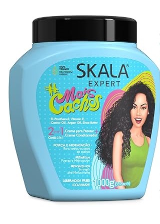 SKALA Expert Mais Cachos - Kondicionér a krém k rozčesávání kudrnatých vlasů, 1000g