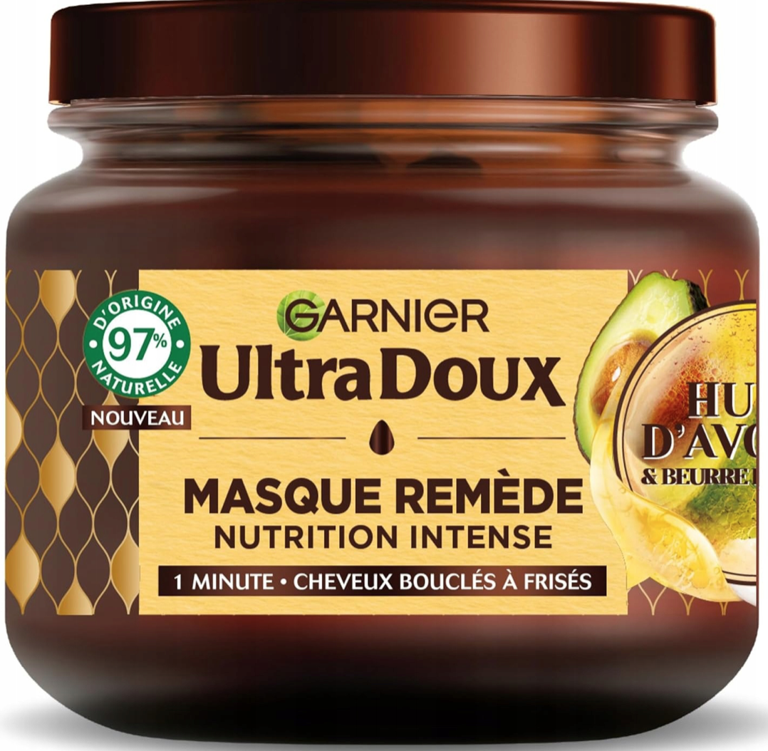 GARNIER Ultra Doux Maska na vlasy Avokádo Bambucké maslo 340ml