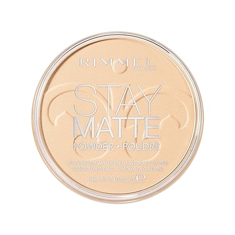 Rimmel London Stay Matte Powder - 001 Transparentní, 14g (Poškozený obal)