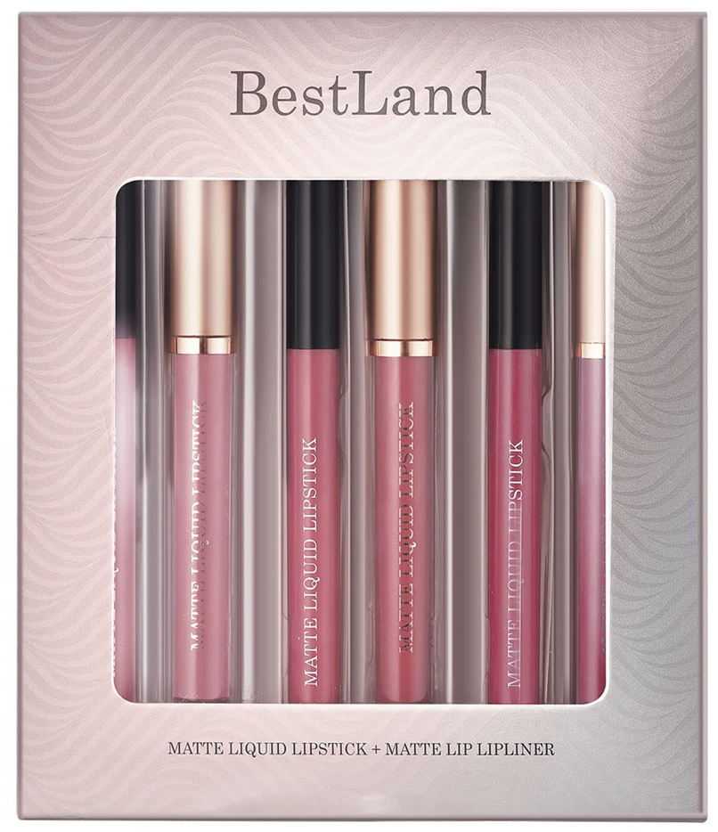 Best Land BestLand Matná tekutá rtěnka 6x