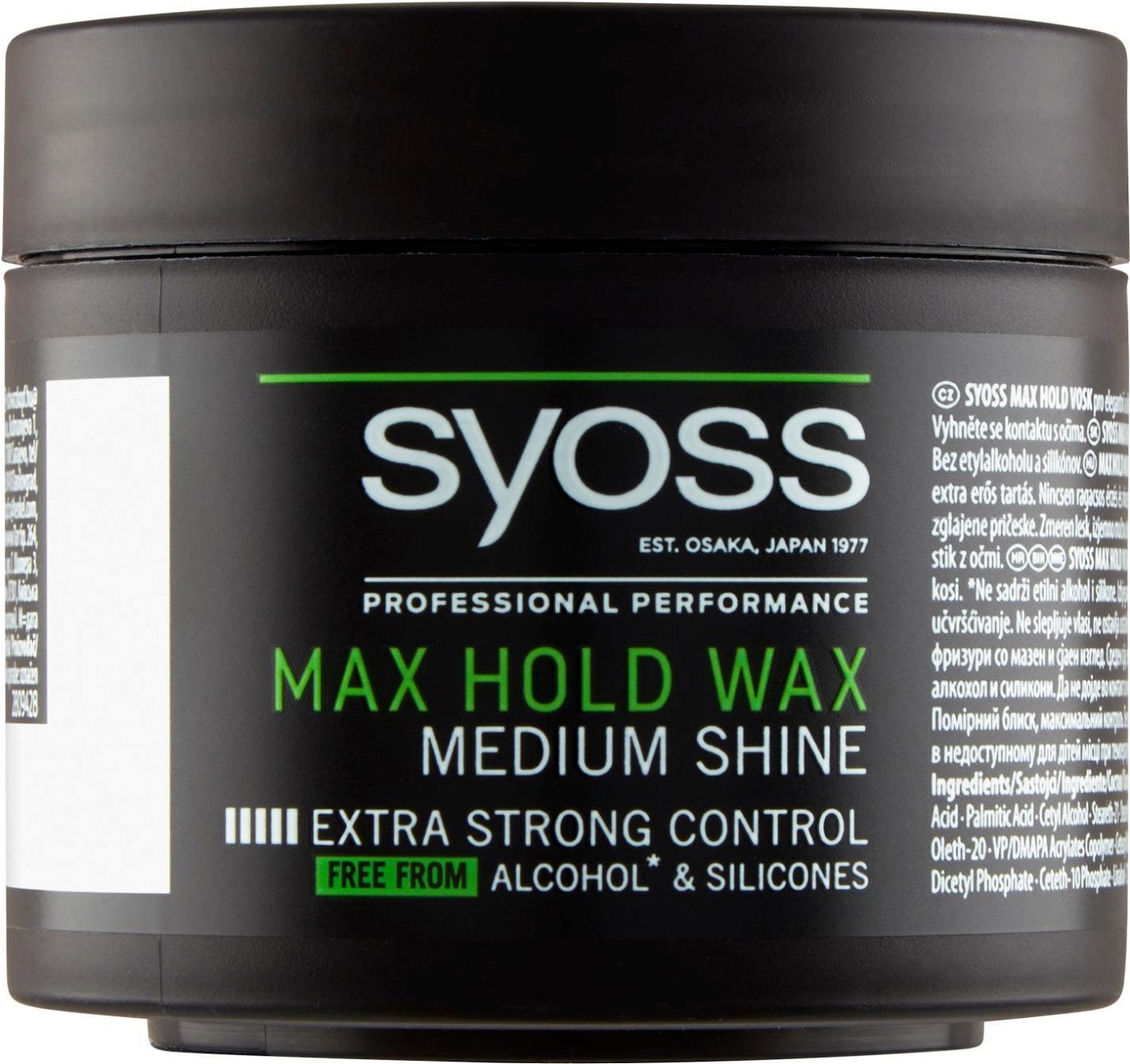 SYOSS Max Hold vosk na vlasy 150ml