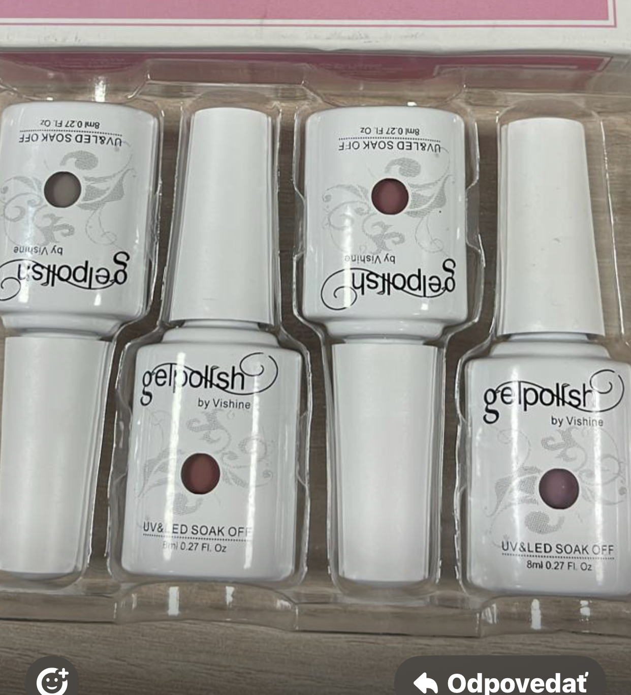 Vishine Jelly Gel Set 4x8ml M121, M122, M125, M126