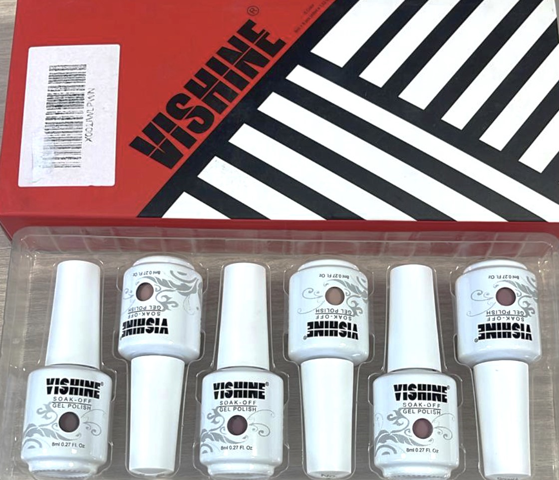 Vishine - gel polish Color 6x8ml Odstín YM025, YM026, YM027, YM028, YM029, YM030