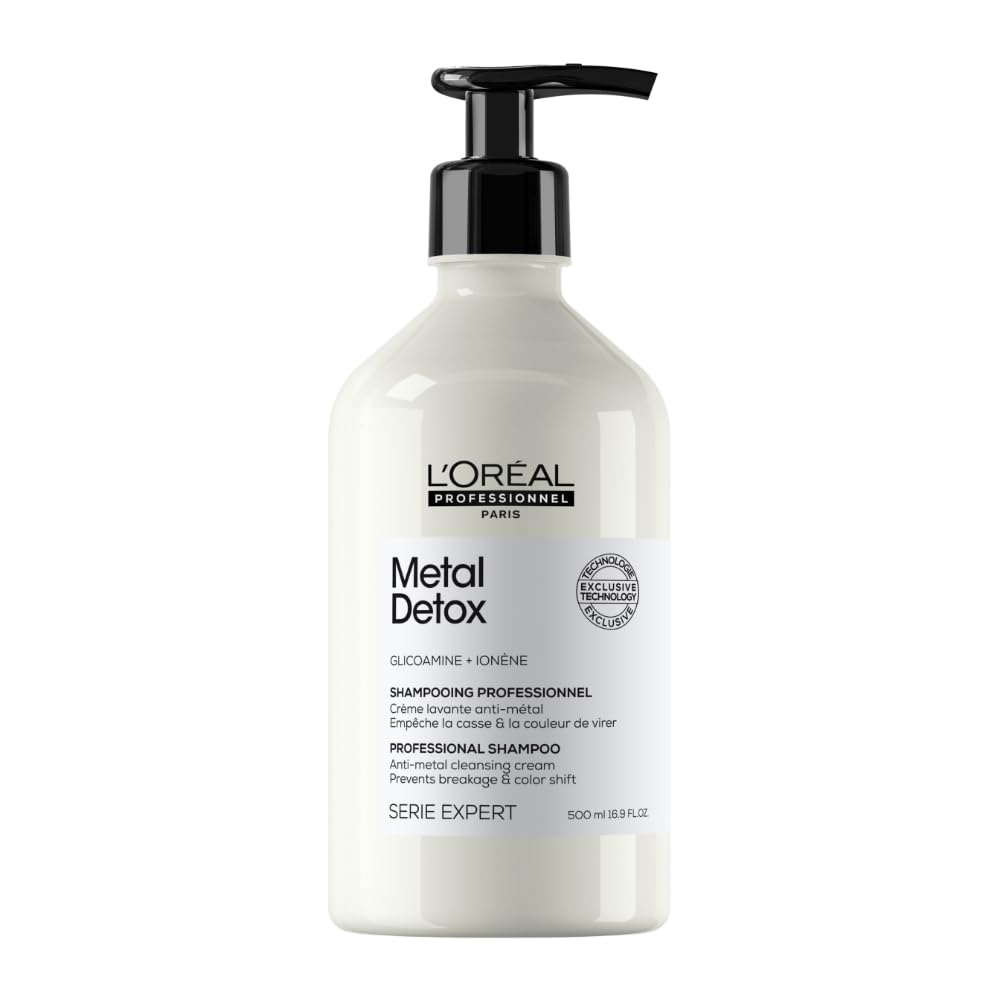 L'Oréal L'Oreal Professionnel Metal Detox šampon 500ml (poškozený aplikátor)