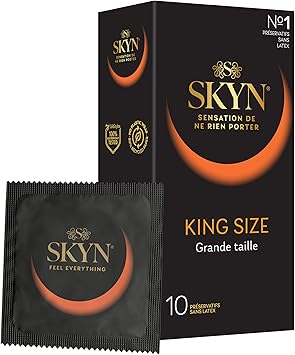 SKYN King Size - 10 velkých kondomů