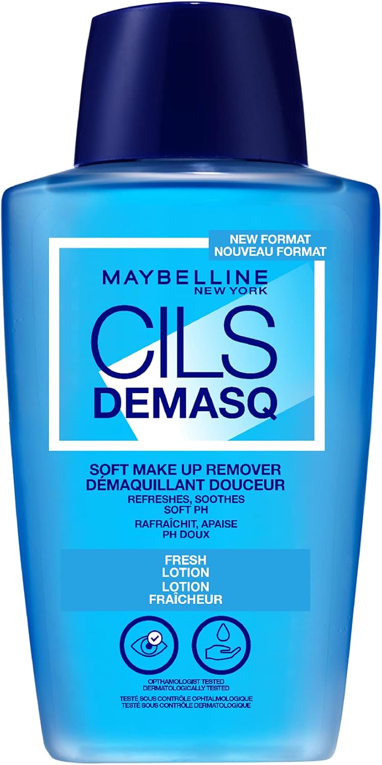 Maybelline New York, jemný a osvěžující čisticí přípravek, zklidňující složení, 150 ml