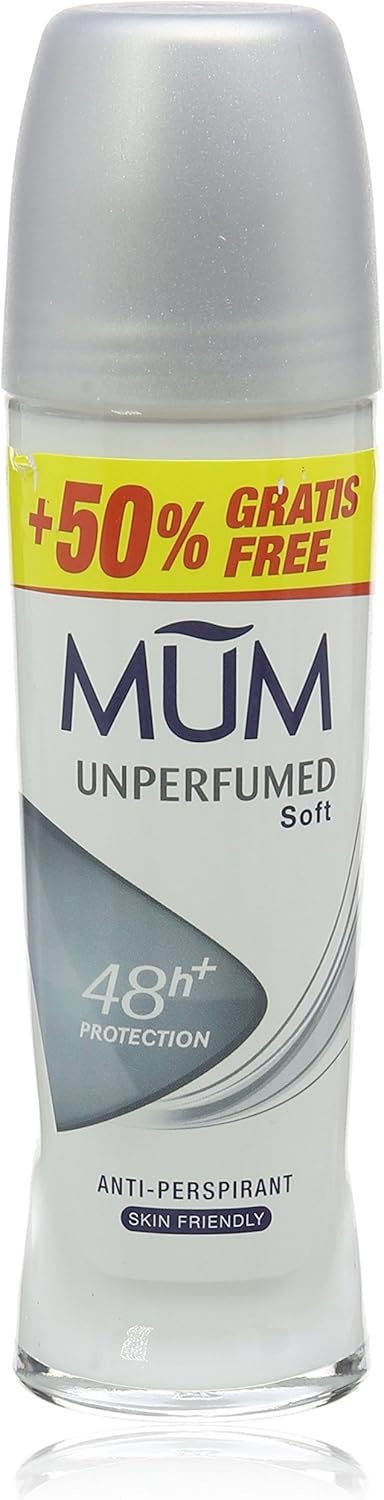 Mum Deo Extra Fill Unscented Roll-On 75 ml