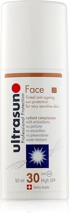 Ultrasun Tónovaný obličej s SPF 30 50 ml