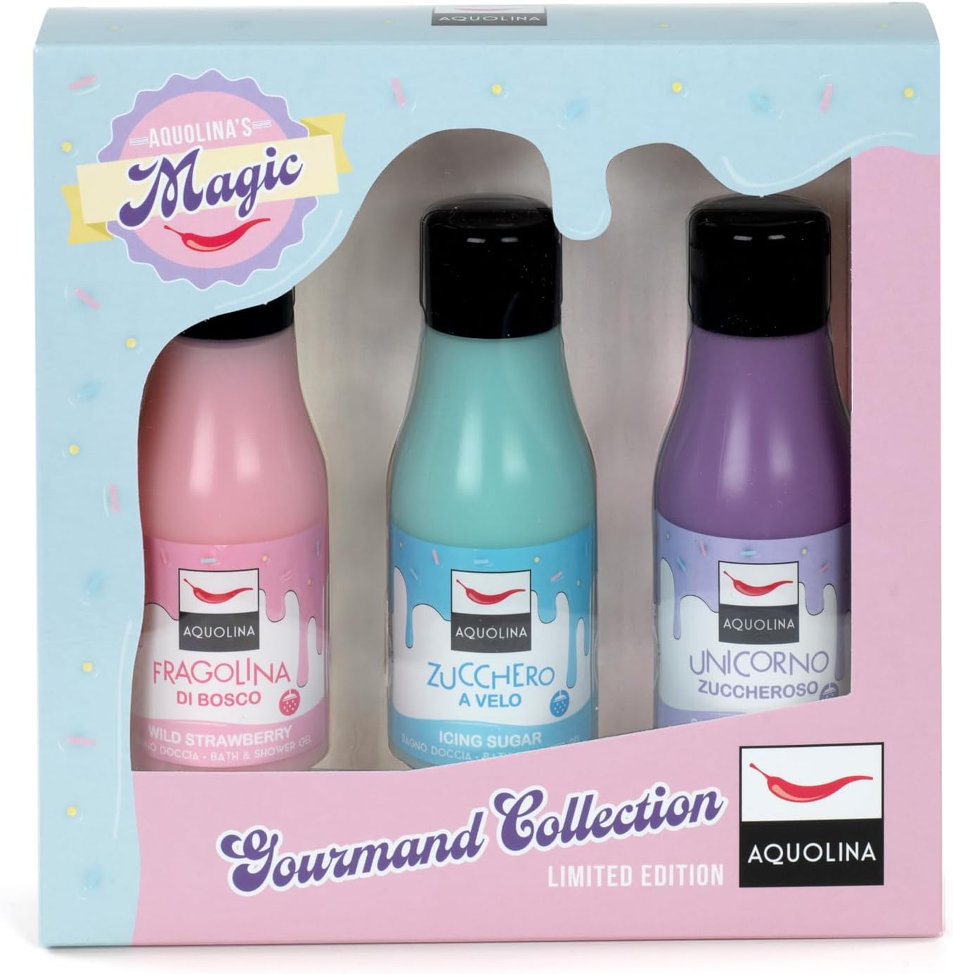 Jourmand collection Aquolina 3 x 125 ml-poškodená krabica