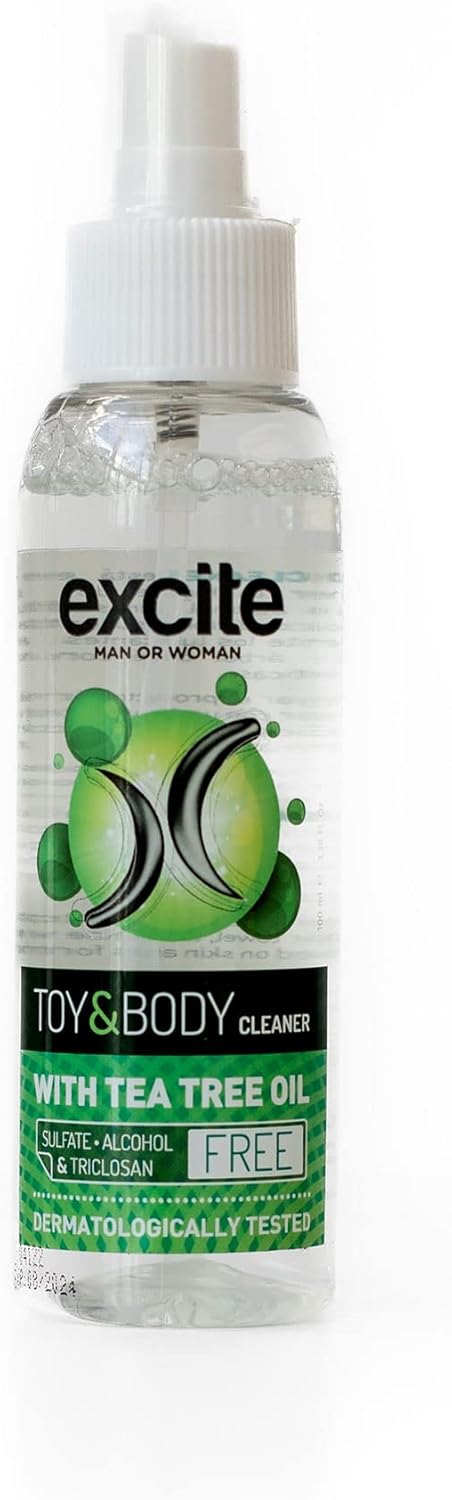 Dezinfekční čistič Excite Man or Woman: Hygiena a péče o silikonové doplňky a menstruační kalíšky 100 ml
