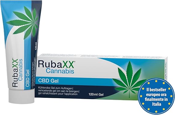 RubaXX Cannabis CBD Gel, 120ml