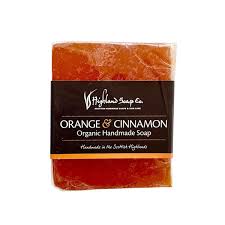 Highland Mýdlo Sladký pomeranč a skořice 150g